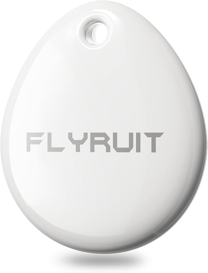Air Tracker Tags-1 Pack for Apple Find My (iOS Only), Official MFi Certified, Smart Bluetooth Key Finder, Tracking Device for iPhone, Mini Finder Locator for Luggage, Backpack, Wallet, Bags, eBike