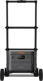Jackery HomePower 3000 Portable Power Station with Hand Truck, 3600W (Surge 7200W) Output, 3072Wh LFP Battery Solar Generator, Essential Backup for Home Use, Power Outage, RV, Emergencies