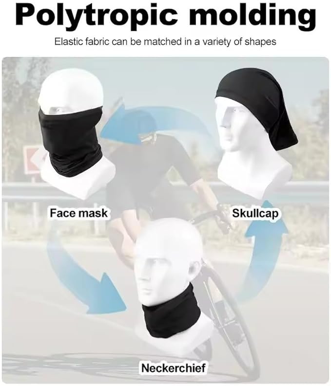 12Pack Summer Balaclava Face Mask Sun UV Protection Hood Breathable Face Mask for Men Women