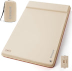 Full Self Inflating Sleeping Pad Built-in Electric Pump, 3.14" Thick Air & Memory Foam Camping Mattress, 2 Person Outdoor Camping Mat for Rooftop Tent Car Truck Van Car Traveling Double