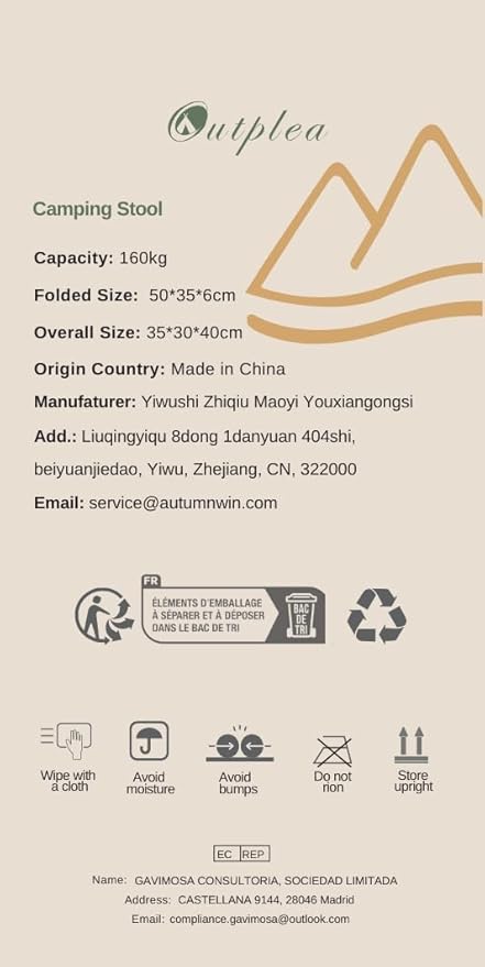 Lightweight Backpack Stool Cooler Chair Heavy Duty 350lbs for Adults, Folding Camp Stool with 15L Insulated Cooler for Fishing, Black