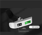 Luggage Weight Scale, Handheld Scale, Electronic Scale 50KG, Portable Luggage Scale, Handheld Weighing Scale, mini Hanging Scale,for Travel(Webbing)