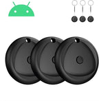 Android Tracker Tags 3 Pack Work with Android'S Find Hub App (Android Only), IP7 Waterproof Key Finder Item Locator, Bluetooth 5.3, Long Battery Life, Smart Tags for Luggage, Bag, Key Pet etc as Gift