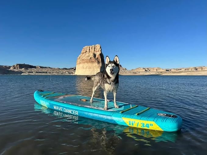 11'6"/11'/10' Inflatable Paddle Board with Complete Accessories, Versatile Premium Paddle Boards for Adults/Youth, Stand Up Paddle Board Polar/Wave/Sunny Wave Collection