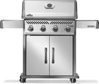 Napoleon Rogue 525 Natural Gas Grill, Stainless Steel, Durable 4-Burner Gas Grill