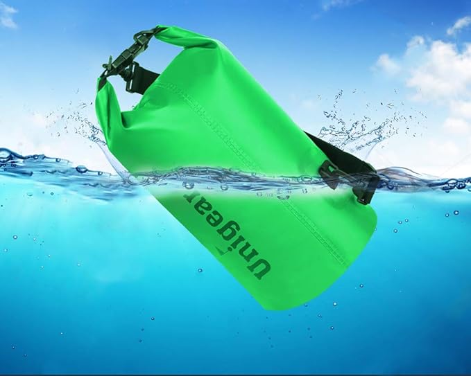 Unigear Dry Bag Waterproof, 2L/5L/10L/20L/30L/40L Floating and Lightweight Bags for Kayaking, Boating, Fishing, Swimming and Camping with Waterproof Phone Case
