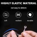 Ear Hooks Compatible with AirPods Pro 2nd Generation and AirPods Pro [Multi-Dimensional Adjustable] Accessories Compatible with Apple AirPods 3 2 1 Gen(Transparent)