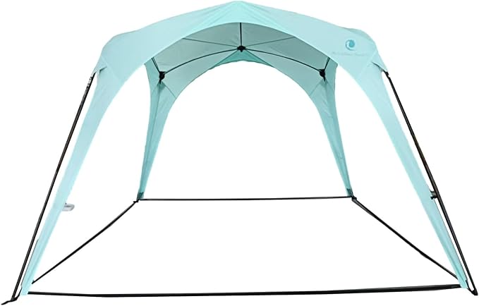 Pop Up Sun Canopy Shelter - Lightweight, Portable Outdoor Shelter with UPF 50+ Sun Protection & Easy Setup - Stable for Windy Conditions, Ideal for Beach, Picnic, Camping & More (Sweet Mint)