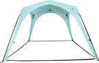 Pop Up Sun Canopy Shelter - Lightweight, Portable Outdoor Shelter with UPF 50+ Sun Protection & Easy Setup - Stable for Windy Conditions, Ideal for Beach, Picnic, Camping & More (Sweet Mint)