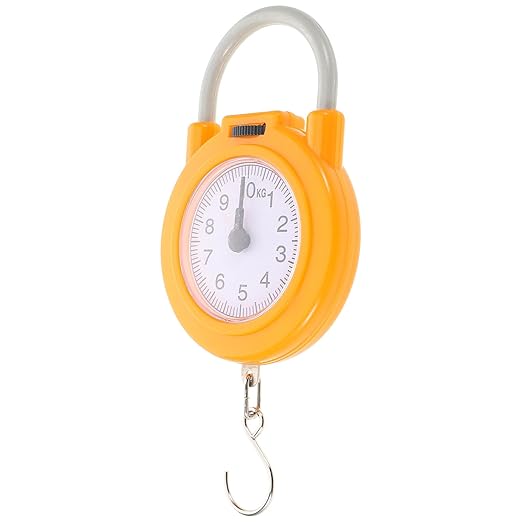 Portable Mini Hanging Luggage Scale with Hook, High Precision Lightweight Electronic Suitcase Weight Scale for Travel and Home Use