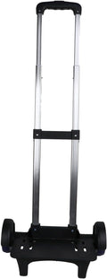 Generic Backpack Trolley Rolling Cart Backpack Hand Truck Telescopic Rod Luggage Cart Travel Trolley for Backpack Boxes Schoolbag, Men
