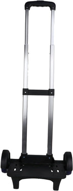 Generic Backpack Trolley Rolling Cart Backpack Hand Truck Telescopic Rod Luggage Cart Travel Trolley for Backpack Boxes Schoolbag, Men