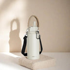 KXIAOCHEN Insulated Water Bottle, Stainless Steel Water Bottle, 2 Lids (Straw and Handle Lid),Wide Mouth Metal Water Bottles Keep Hot and Cold, Double Walled, Thermo Mug, Metal Canteen