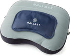 Ballast Cool Combo Beach Pillow - One Inflatable Pillow + One Cooling Pack Bundled Together, The Best Way to Chill at The Beach, Pool, Or Camping (Moonlight Grey)