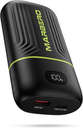 MARBERO Portable Charger 10000mAh Mini Power Bank USB C in&out Fast Charging Battery Pack Compact External Phone Powerbank Compatible with iPhone 16 15 14 13 12 Samsung S22 S21 Google AirPods iPad etc