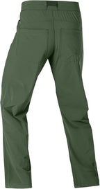 FREE SOLDIER Men's Outdoor Cargo Hiking Pants with Belt Lightweight Waterproof Quick Dry Tactical Pants Nylon Spandex