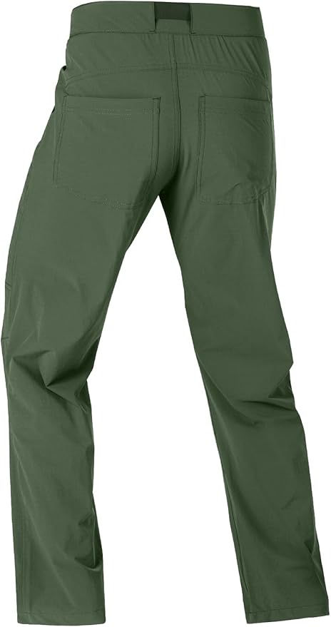 FREE SOLDIER Men's Outdoor Cargo Hiking Pants with Belt Lightweight Waterproof Quick Dry Tactical Pants Nylon Spandex