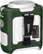 16000mAh Personal Waist Fan Portable Rechargeable Wearable Hand Free, 6-40hours Wearable Cooler for Traveling Working Outdoor Office (Green and White)