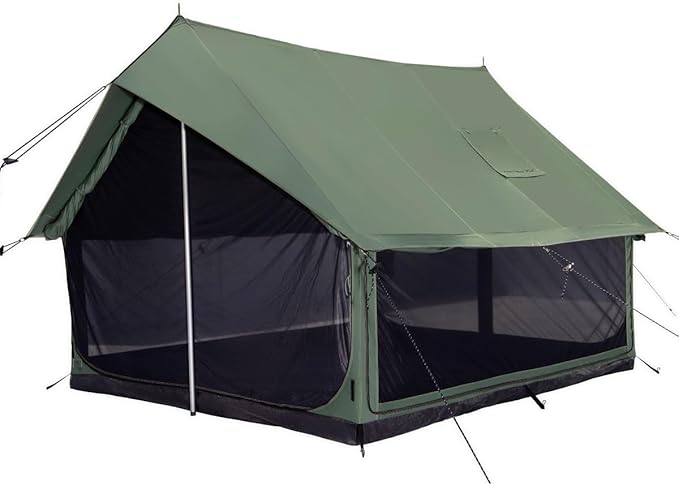 WHITEDUCK Rover Canvas Scout Tent, Waterproof, 4 Season Luxury Outdoor Camping and Glamping Yurt Tent
