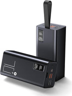 Portable Charger 70000mAh Power Bank High Capacity, 30W PD & QC 3.0 Fast Charging, 5 Output 2 Input USB-C Battery Pack with LED Display for Phone Tablet Camera & Camping Outdoor Travel Party