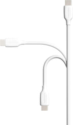 Amazon Basics USB-C to USB-A 2.0 Fast Charging Cable for Android Phones, 480Mbps Speed, USB-IF Certified, for Apple iPhone 16/15, iPad, Samsung Galaxy, Tablets, Laptops, 6 Foot, White