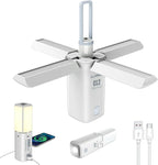 KLARUS CL2 Rechargeable Camping Lantern, 750LM 7 Light Modes Waterproof Foldable Tent Light with Power Supply for Emergency, Camping, Beach, Travel, Power Outages