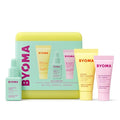 BYOMA So Clear Set - Barrier Repair Skincare Set for Acne Prone Skin - Creamy Jelly Cleanser, Clarifying Face Serum & & Gel-Cream Moisturizer - Unclogs Pores, Targets Blemishes - 30ml, 15ml, 15ml