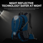 INOXTO Small Hiking Backpack with 2L Water Bladder and Rain Cover, 25L Hydration Daypack for Travel, Cycling, Camping, Outdoor