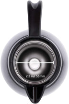 GiNT Stainless Steel Thermal Coffee Carafe, Double Walled Vacuum Water and Beverage Dispenser, 12 Hour Heat Retention, 65 OZ /1.9 Liter Black