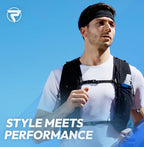 All-in-One Multi Sport Running Vest including Water Bottle, Whistle, 11 Pockets & 6 Straps – Ergonomic Lightweight Reflective Gear