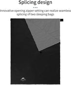 Naturehike Lightweight Compact Sleeping Bag, Envelope Ultralight Backpacking Sleeping Bag Portable, Waterproof, Comfort with Compression Sack for Cold&Warm, Camping, Traveling, Hiking