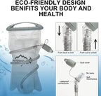 INOXTO Hydration Pack Backpack ，Water Backpack with 2L Leakproof Water Bladder, Running Hydration Vest for Man, Daypack for Cycling Motocross Climbing Trail Running