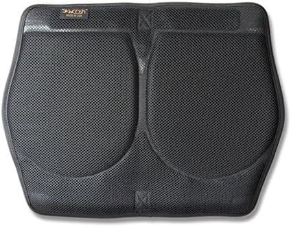Skwoosh Canoe Gel Cushion with Comfortable Breathable Mesh Fabri with Tie Down Straps | Suitable for All Canoe Styles and Makes | Made in USA
