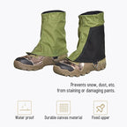 Waterproof Gators for Hiking Boots and Shoes Lightweight Adjustable Leg Gaiters for Men Women Gaiters for Hiking Snowshoeing