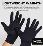 Winter Gloves for Men Cold Weather – Thin Glove – Winter Gloves w/ Touchscreen Finger – Thin Warm Glove for Women