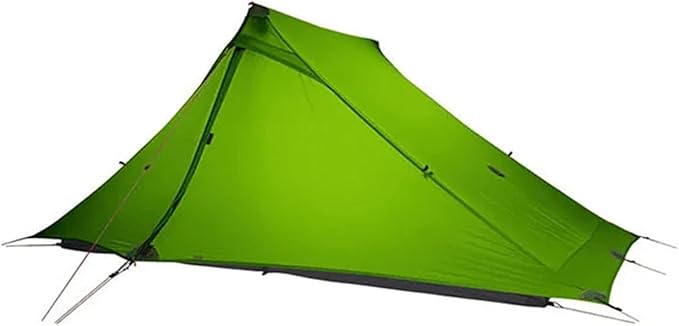 3FULGEAR Lanshan 2 Pro Tent 2 Person Ultralight Camping Tent, 3/4 Season Professional 20D Silnylon Rodless Tent for Camping, Climbing, Hiking