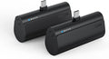 VEGER 2 Packs of Small USB C Portable Chargers, 5000mAh Power Bank Fast Charge Travel Essentials Battery Pack Compatible for iPhone 17/Air/17 Pro/17 Pro Max, Samsung Galaxy S25/S24/Android
