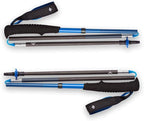 BLACK DIAMOND Distance Carbon Z Trekking and Running Poles, Pair of Foldable, Ultra Lightweight, Fixed Length Carbon Fiber Hiking Poles
