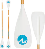 SUP Paddle Board Paddle - Adjustable Paddleboard Paddle Oar 4-Piece Floating Aluminum SUP Kayak Paddle