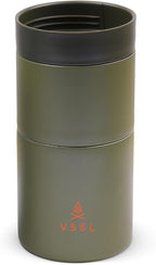 Nest Pour Over Coffee Set, Transportable and Compact Pour Over Set with 10 oz Double Walled Mug, Sahara