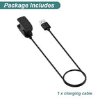 Kissmart Charger for Garmin Descent G1 G2 Solar, Mk3i Mk2S Mk2i Mk2 Mk1, X50i, Replacement USB Charging Cable Cord for Garmin Descent Smartwatch