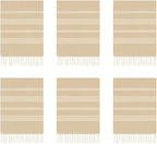 HAVLULAND Oversized Turkish Beach Towel 72’’x40’’ - Set of 12 | 100% Cotton Lightweight Sand Free Quick Dry Pool Towels | Extra Large Bath Towels for Adults Beach Blanket Essentials Case of 12 Beige