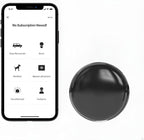 Mini GPS Tracker for Vehicles - No Monthly Fee Car Tracker with Anti-Loss, Location History & Long Battery Life, Compatible with Android ﻿ ﻿ (Black)