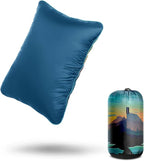 Camping Pillow,Supportive Compressible Travel Pillow Large Size Lightweight Camp Pillow with Storage Bag for Camping,Hiking,Backpacking,Airplane