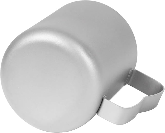 Camping Mug Titanium Double Wall Coffee Tea Cup with Inner Filter with Classic Handle