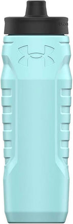 Under Armour Squeeze Water Bottles, 32 oz Water Bottles, Sideline Sports Water Bottle with Quick-Shot Lid, Quick & Easy Hydration, Gym Water Bottles, Squeeze Bottle, 1 32oz Bottle