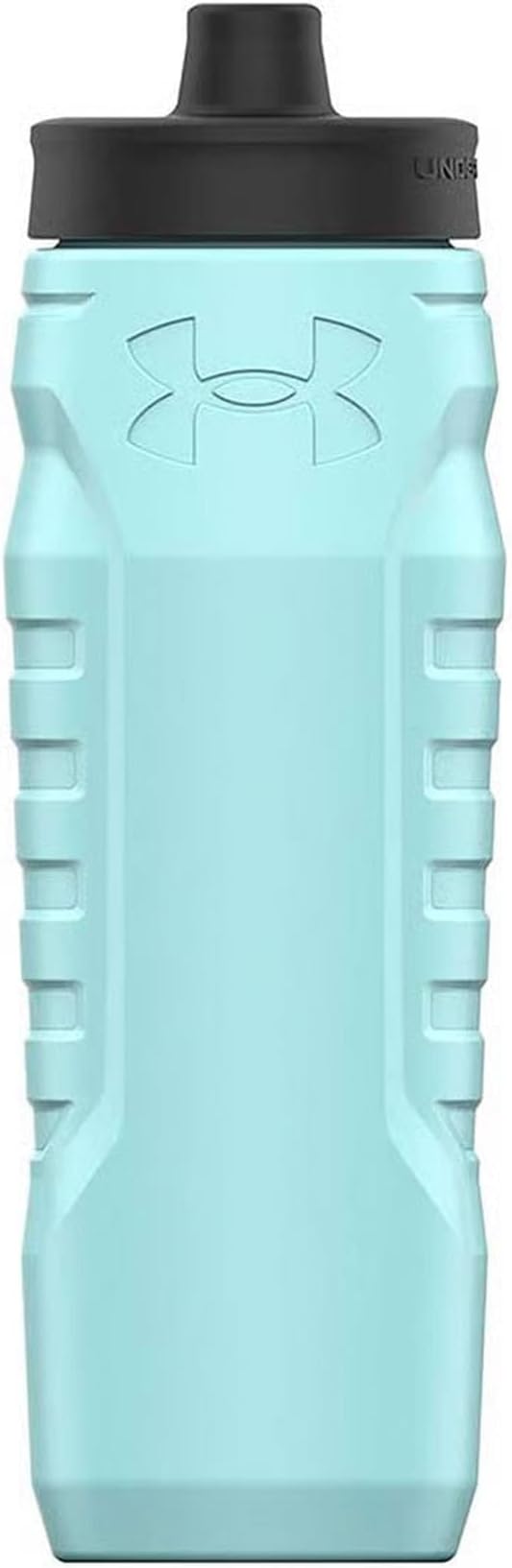 Under Armour Squeeze Water Bottles, 32 oz Water Bottles, Sideline Sports Water Bottle with Quick-Shot Lid, Quick & Easy Hydration, Gym Water Bottles, Squeeze Bottle, 1 32oz Bottle