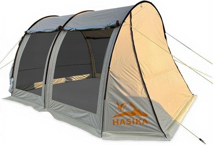 Tents for Camping 4/6 Person Large Mesh Windows Waterproof Family Camping Tent Universal for Outdoor Festival Party