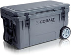 Cobalt 55 Quart Roto Molded Super Ice Cooler | Large Ice Chest - Long Term Ice Retention |