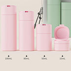 Travel Bottles Set - TSA Approved Leak Proof Squeezable Containers for Toiletries, Conditioner, Shampoo, Lotion & Body Wash Accessories (pink)